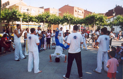 Capoeira en la calle